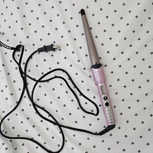 Pink Hair Curling Iron